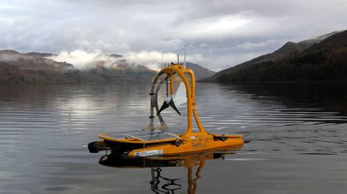 ASV’s C-Enduro operating under SeeByte’s Neptune software at the AAOSN trial (Photo: SeeByte)