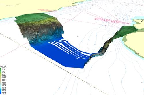 Challenging ROV survey for Statnett on vertical slopes in Rombanken, Norway (Image: MMT)