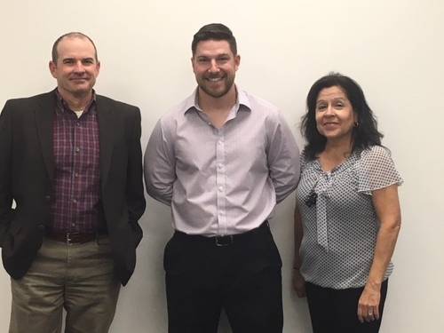From left: Chris Kuykendall, Paul Chittenden and Linda Villa (Photo: Seanamic Group)