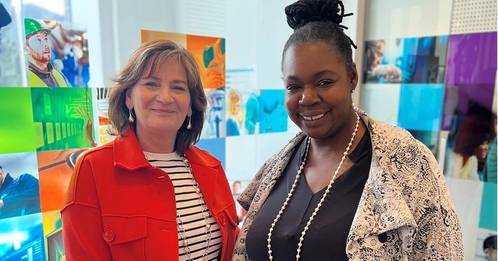 Colette Cohen (left) and Myrtle Dawes (right) Credit:NZTC