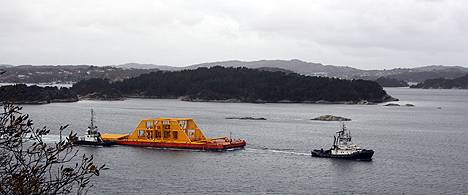 The compressor has been mechanically completed and trial fitted by Radøy Gruppen on Radøy, and is now ready for final system integration tests at One Subsea Horsøy. (Photo: Statoil)