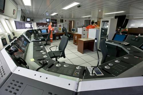 The contracts are based on “Full Picture” deliveries of integrated offshore technology – Kongsberg K-Bridge pictured. Photo: Kongsberg
