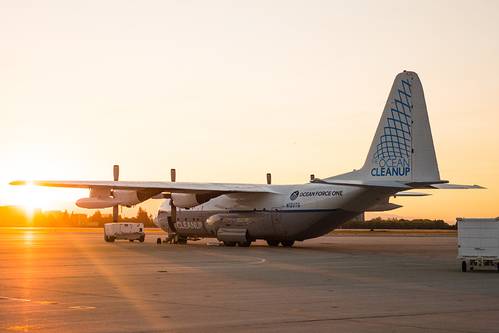 CZMIL surveyed hundreds of kilometers of the Great Pacific Garbage Patch aboard Ocean Force One  (Photo: Teledyne Optech)