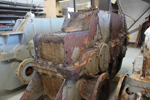 Damaged Jacking Gear: Photo credit DNV