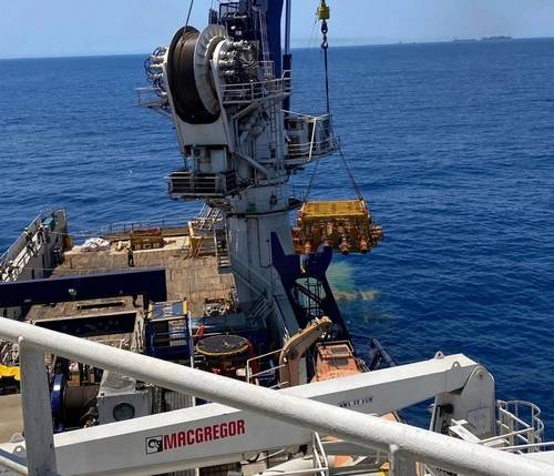 Decom’s C1-24 chopsaw in action (Credit: Decom Engineer)