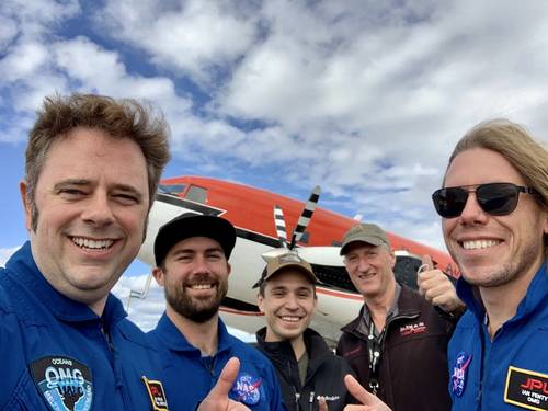 The NASA JPL Deployment Team (Courtesy NASA/JPL-Caltech)