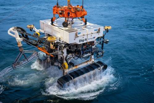Dig-It remotely operated vehicle  - Credit: Van Oord