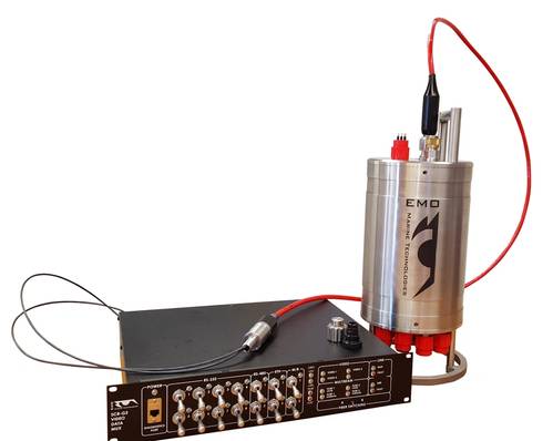 EMO DOMINO-7 Mk-2 fiber optic multiplexer system (Image: MAcArtney)