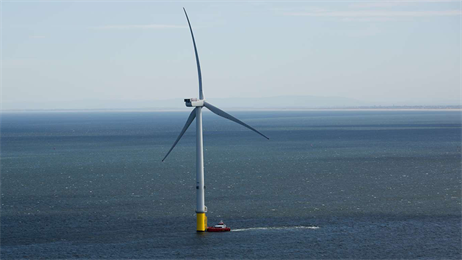 One of DONG Energy's turbines in the U.K. (Photo: DONG Energy)