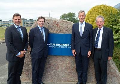 Mr. Dunne and Mr. Drax meet the Company Chairman, Rear Admiral Nigel Guild and Managing Director, Dr Antoni Mazur.
