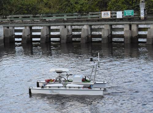 A dynamic array of sensors for NC State’s Center for Marine Science and Technology (CMAST) will aid in valuable data collection. (Photo: SeaRobotics)