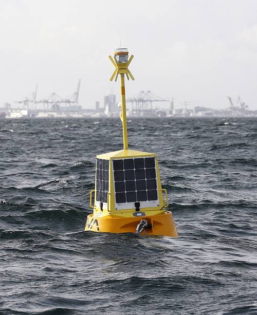 The EIVA ToughBoy Panchax is a wave buoy designed for lowest possible total cost of ownership, as the first member of EIVA’s new buoy product range.