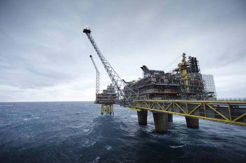 Equinor's Oseberg field center (Photo: Ole Jørgen Bratland, Equinor)
