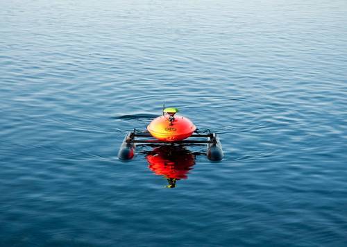 EvoLogics' Sonobot, an autonomous USV for bathymetric surveys. Photo: EvoLogics