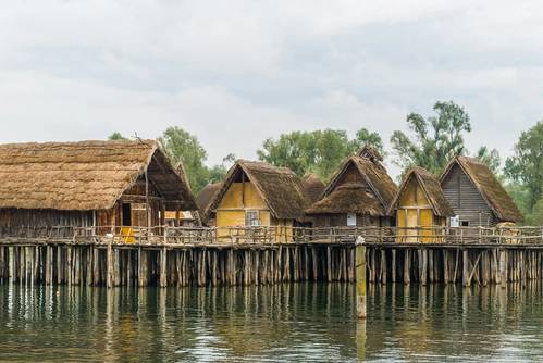 Example illustrating how pile dwellings were built by our ancestors and their way of living - via the multibeam solution (Photo: MacArtney)