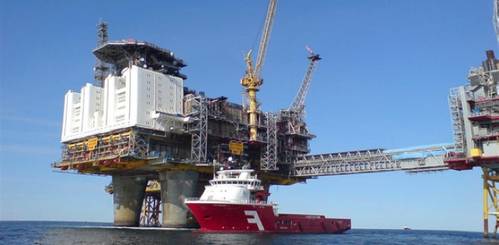 A Farstad Vessel on Duty: Photo credit Farstad