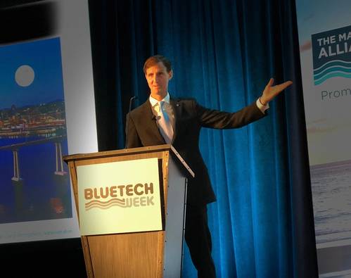 "The first half of the 21st century is the 'Ocean Age,' said RDML Tim Gallaudet, Ph.D., USN Ret., (Photo: Greg Trauthwein)