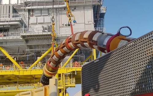 First Subsea cable protection systems (CPS) for the Export Cables and Cross Over Protection for TenneT’s Net op zee Hollandse Kust (zuid) offshore wind farm. (Photo: First Subsea)