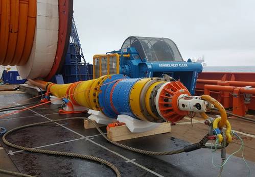 First Subsea BSC ready for deployment on Statoil’s Gina Krog FSO. (Photo: Gina Krog)