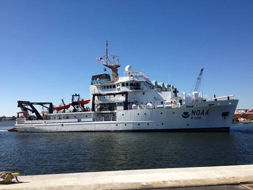 Fisheries Survey Vessel Reuben Lasker (Photo: NOAA)