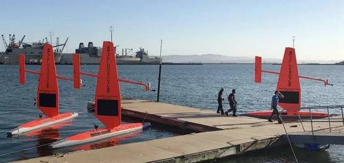 The fleet of Saildrones are being prepared for a summer and fall of science from the Bering Sea to the Arctic to the far reaches of the tropical Pacific Ocean. (Photo: Saildrone Inc.)