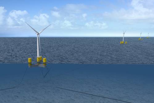Floating Offshore Wind Turbines © DCNS Energies - GE