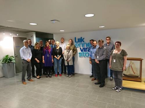 FTA’s and Teledyne CARIS’ project team together at the kick-off meeting for the start of the project (Photo: Teledyne CARIS)