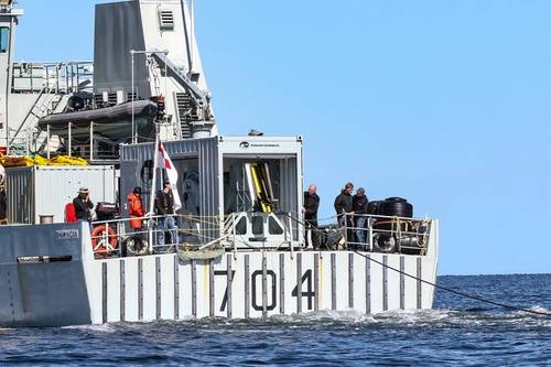 GeoSpectrum TRAPS onboard Canadian Navy’s Kingston-class coastal defense vessel (Photo: Elbit Systems) 