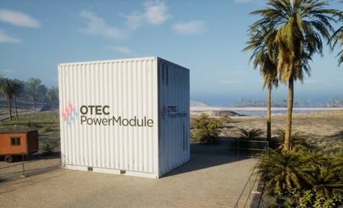 Global OTEC has announced the OTEC Power Module®, its next step in revolutionizing tropical energy access. Credit: Global OTEC
