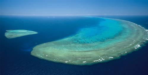 Great Barrier Reef: Image courtesy of Cairns GBR