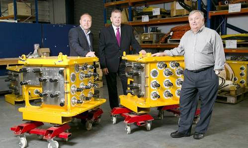 3sun Group, a specialist provider of products and services to the global energy industry, has announced the acquisition of RRC Controls Services Ltd. (L-R) Graham Hacon, managing director of 3sun Group, Neil Tawse, regional director for 3sun Group and Ray Connelly, director of RRC Controls Services , who will stay on in his role.