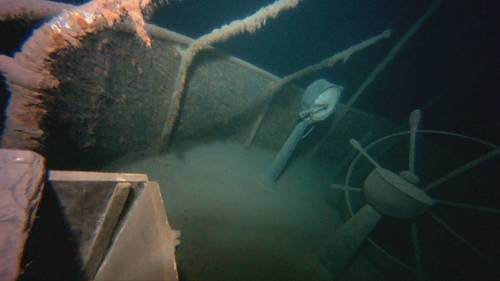 A shot of the Henry B. Smith, benefitting from Eliason’s drop-down system with the lights positioned away from the camera to reduce visual interference. Credit: Jerry Eliason