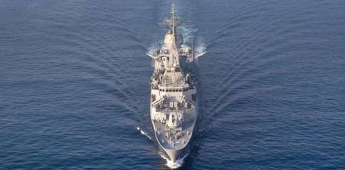 HMAS Toowoomba in 2020. (Photo: LSIS Richard Cordell / Australian Department of Defense)