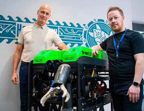 HonuWorx Ltd has taken delivery of its first underwater vehicle, a VALOR ROV. Credit: HonuWorx