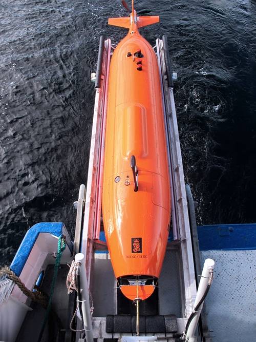 HUGIN AUV System (Photo: Kongsberg)