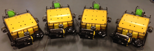 EOD HULS MK19 Systems 4 and 5 vehicles (Photo courtesy of Bluefin Robotics)