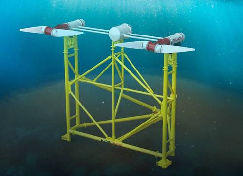 HydroWing tidal energy platform (Credit: Inyanga Marine Energy Group)