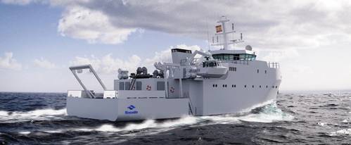 Illustration of coastal hydrographic vessel (Credit: Navantia)