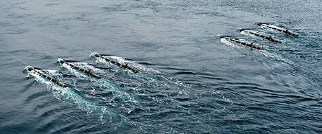 Illustration of seismic acquisition. (Photo: Ole Jørgen Bratland)