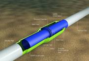Illustration: SliPIPE is a new concept developed to deal with the end expansion of a rigid pipeline subject to high-pressure and/or high-temperature ( HPHT)