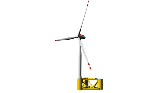  The INO12™ semisubmersible platform concept. (Image credit: Inocean AS).