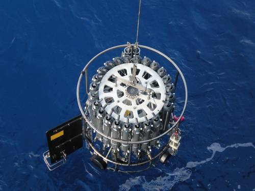 One of the CTD instruments used to collect the data used in this study (Photo: NOC)