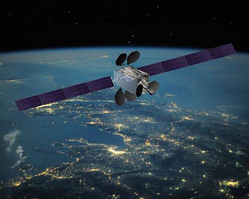  An Intelsat satellite (Photo courtesy of Intelsat)
