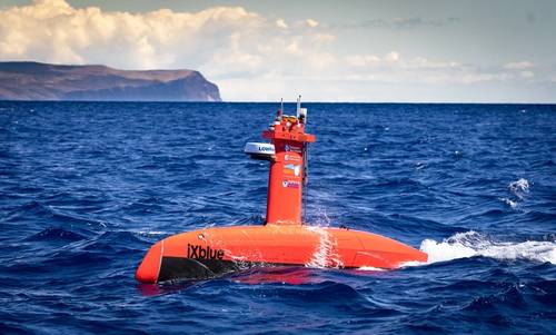 iXblue DriX Uncrewed Surface Vehicle (USV). Photo courtesy iXblue
