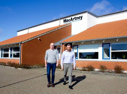 Bjørn Joensen and Erik J. Aalbæk   (Photo: MacArtney)