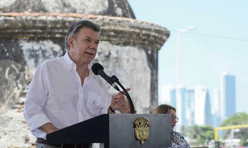 Juan Manuel Santos (Photo: Juan David Tena - SIG)