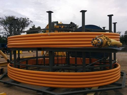 A TCP Jumper being prepared by Airborne Oil & Gas for deployment in West Africa (Photo: Airborne Oil & Gas)