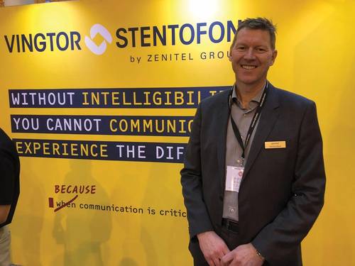 Kenneth Dastol, CEO & President, Zenitel Group. Photo: Greg Trauthwein 

