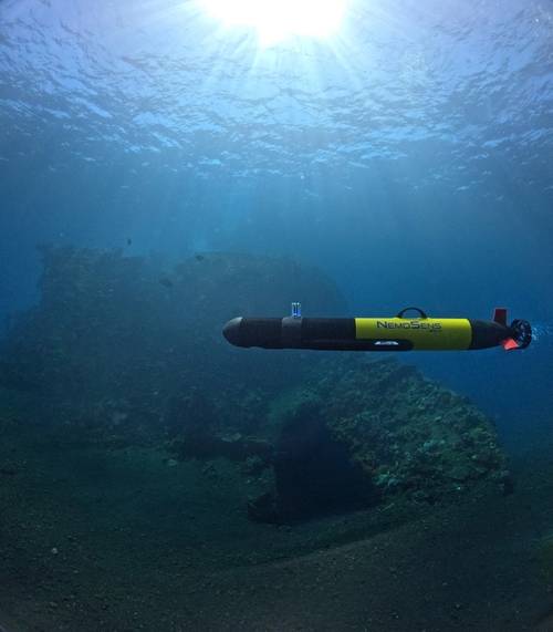 Klein Marine Systems, a leader in advanced sonar technology, announced the purchase from French Company RTsys of 20 high-resolution 900kHz side scan sonar systems to be integrated on their revolutionary micro AUV platform NEMOSENS. Credit: RTsys