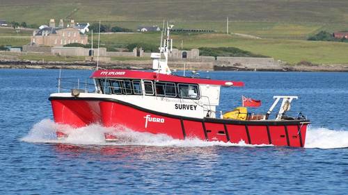 Kongsberg Discovery will be showcasing the EM2042 Multibeam Echosounder and Seapath 385 GNSS aided inertial navigation system onboard the Fugro FTV Xplorer vessel. Credit: Kongsberg Discovery